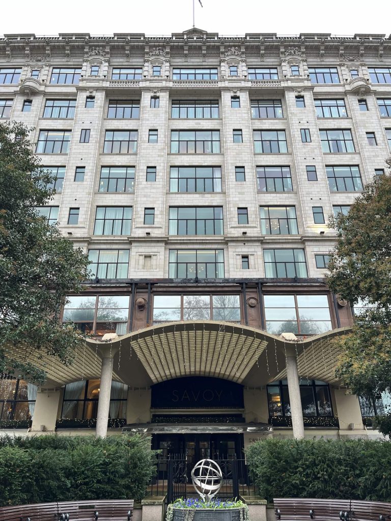 The Savoy Hotel, London